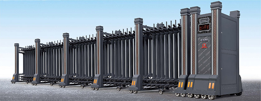 伸缩门CD-07GR铝合金伸缩门