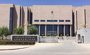 吐鲁番市中级人民法院伸缩门工程案例