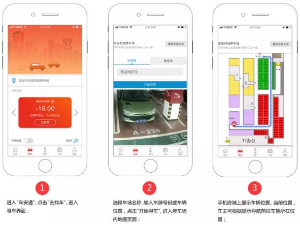 移动端反向寻车