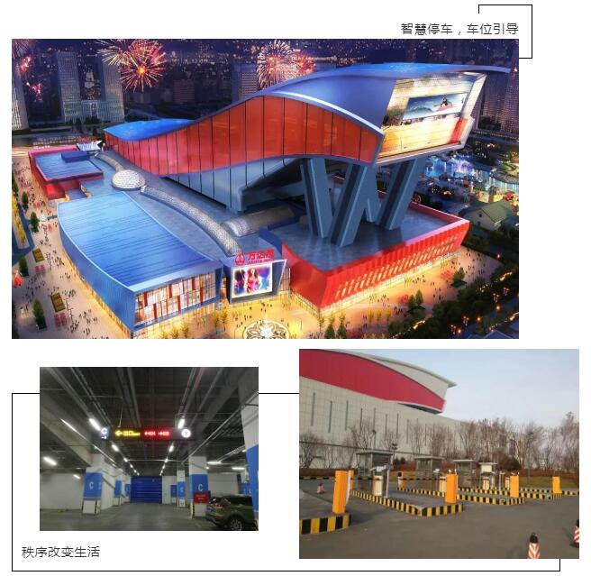 哈尔滨·万达广场车位引导