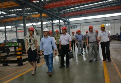 溧阳市副市长曹岚率市科技局领导一行莅临江苏国强参观指导