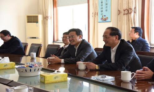 溧阳市市长徐华勤一行莅临江苏国强集团