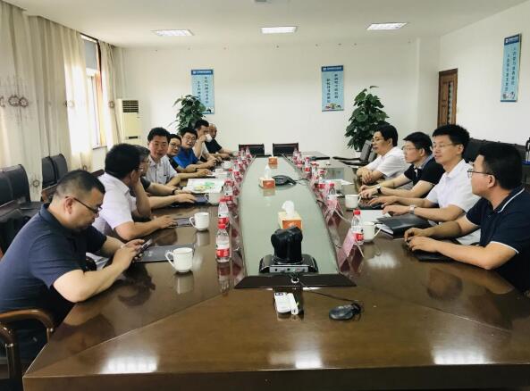 东南大学无锡国际校区张继文常务副校长一行来公司调研