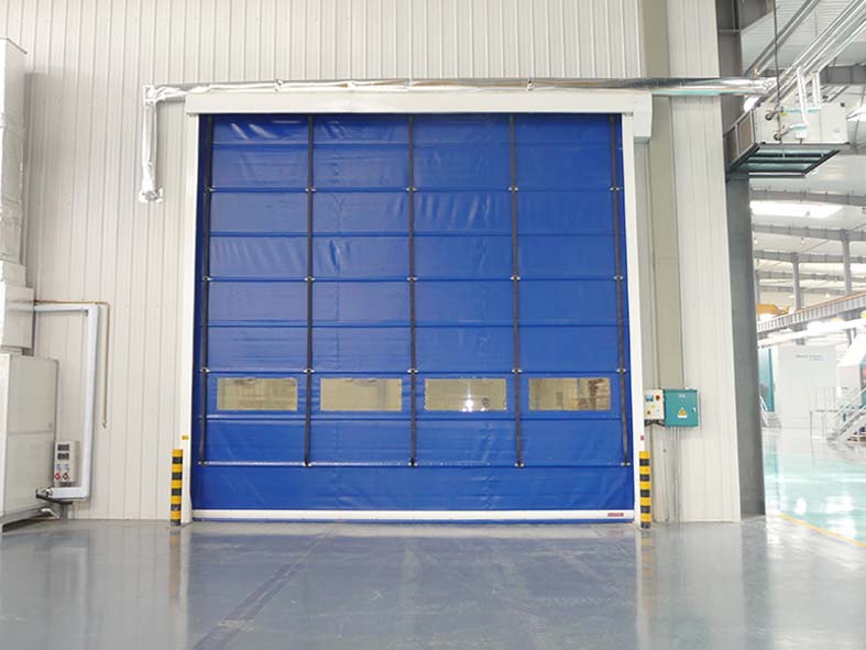 抗风快速堆积门 