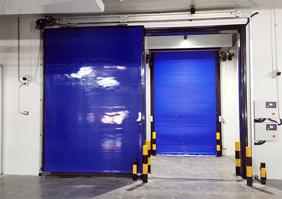 平移快速冷库门 