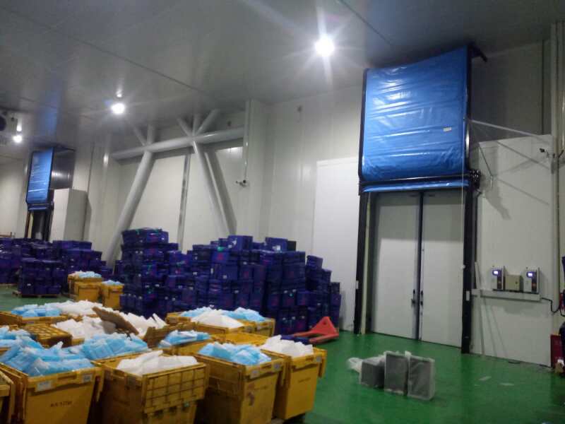 京东冷库门案例 - 中出网-智能出入口门户