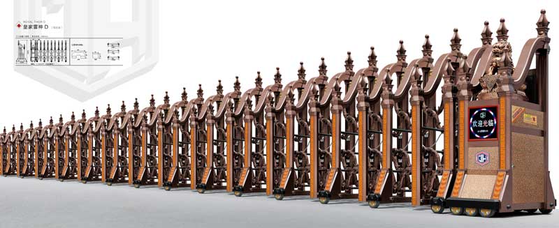 铝合金伸缩门-皇家雷神D