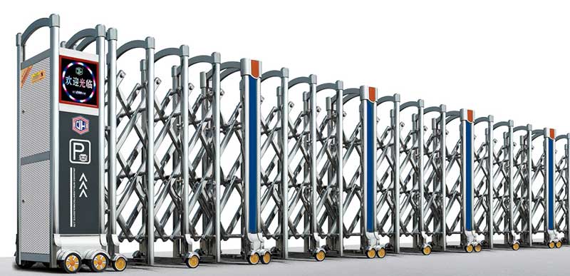 不锈钢伸缩门-精钢666A