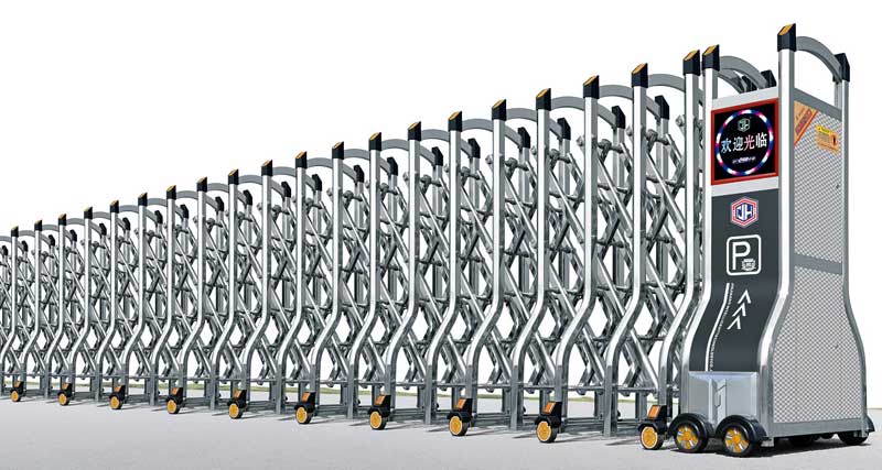 不锈钢伸缩门-精钢621A-1