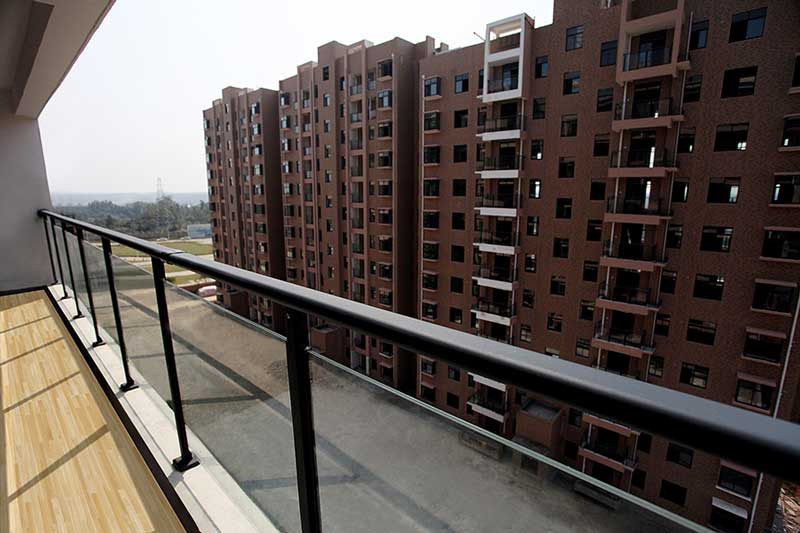 双凹款玻璃护栏