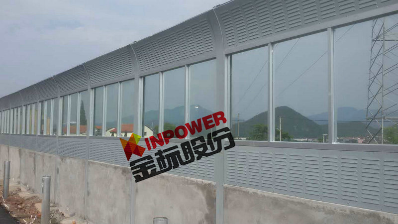 杭金衢高速公路声屏障护栏案例 - 中出网-智能出入口门户