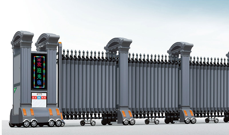 欧罗宝盾1303-B铝合金伸缩门