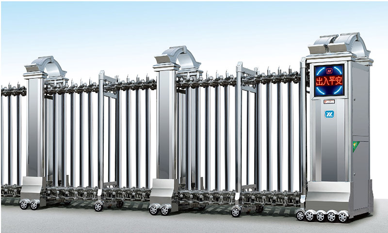 欧罗锦龙185-B不锈钢伸缩门