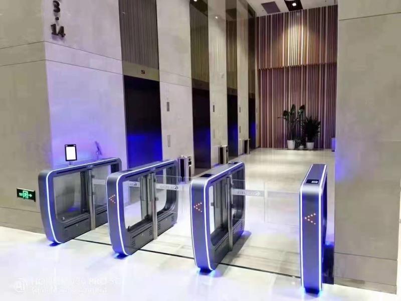人行通道闸相关施工案例 - 中出网-智能出入口与停车充电门户