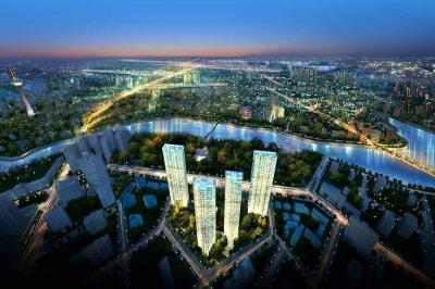沈阳高端社区奕聪花园 43层电梯