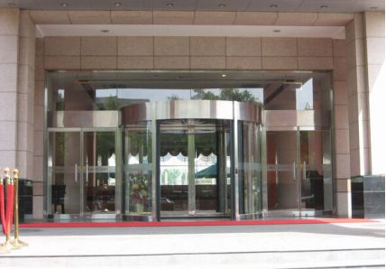 自动感应门玻璃门