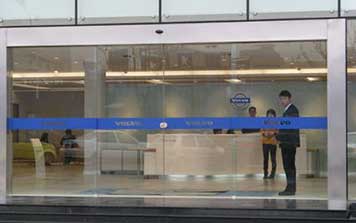 自动感应门玻璃门