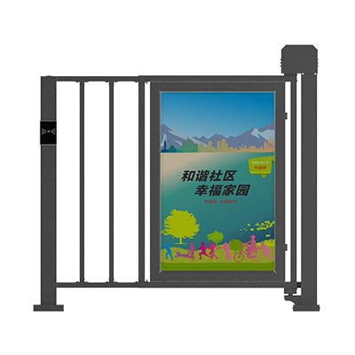 伸缩型自动广告门