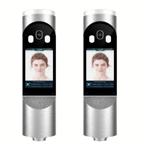 圆柱不锈钢人脸识别机