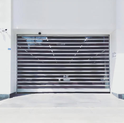 硬质透明面板快速门