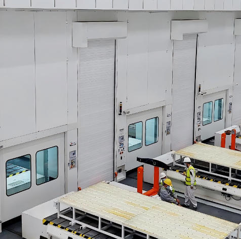 工业车库铝卷帘