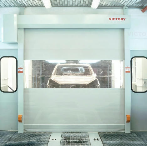 PVC仓库高速卷帘门