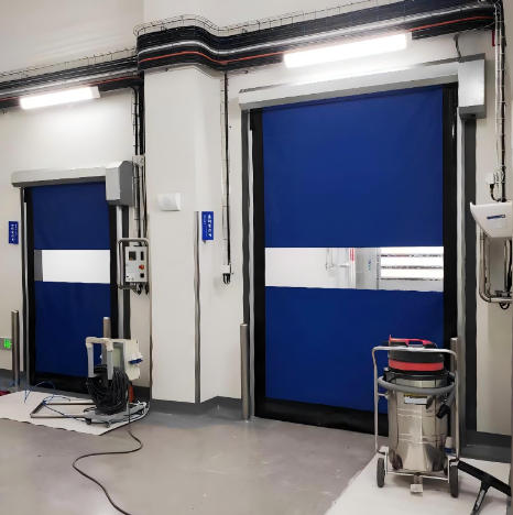 高速洁净室拉链门