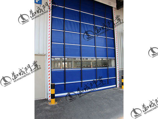 通用汽车快速堆积门案例 - 中出网-智能出入口与停车充电门户