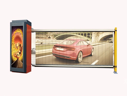 豪华翻版式广告道闸