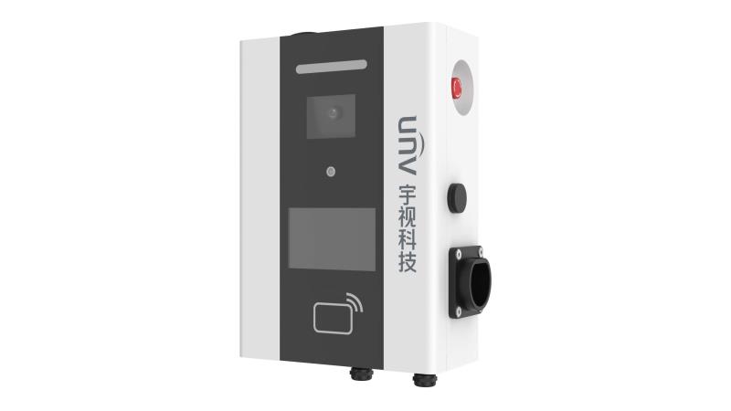  EVC5301-7KW@B1-VB-E  7KW AI视频交流充电桩(4G+电口,屏幕,4m)