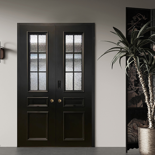 入户门-ZP-M111致雅玻璃门花