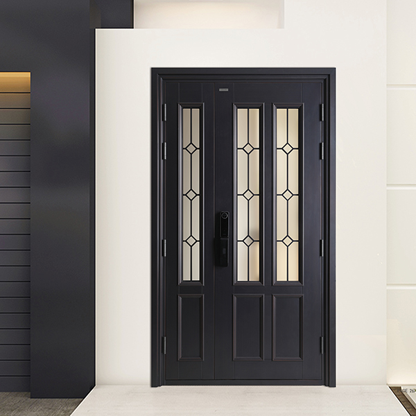 入户门-ZP-M111韵雅玻璃门花