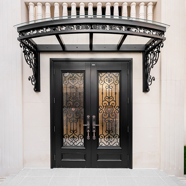 入户门-ZP-帝雅玻璃门花