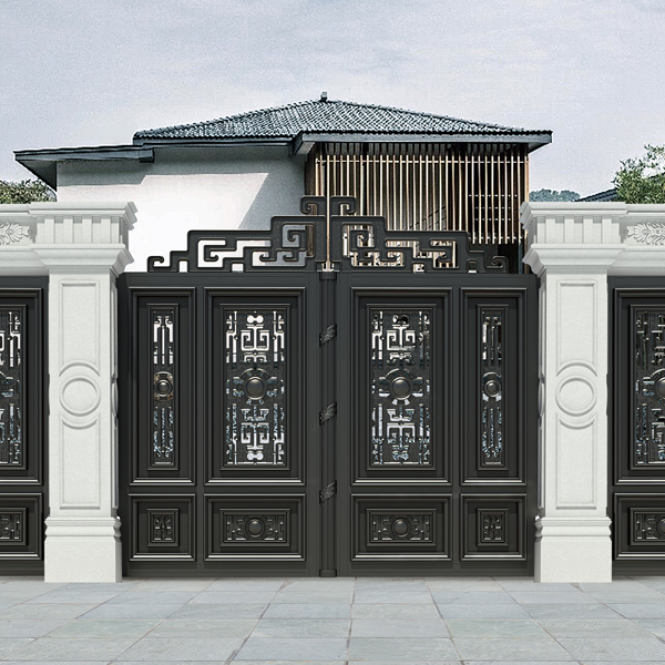 庭院门-紫气东来