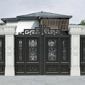 其他 - 庭院门-紫气东来