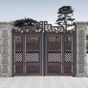 其他 - 庭院门-金玉满堂