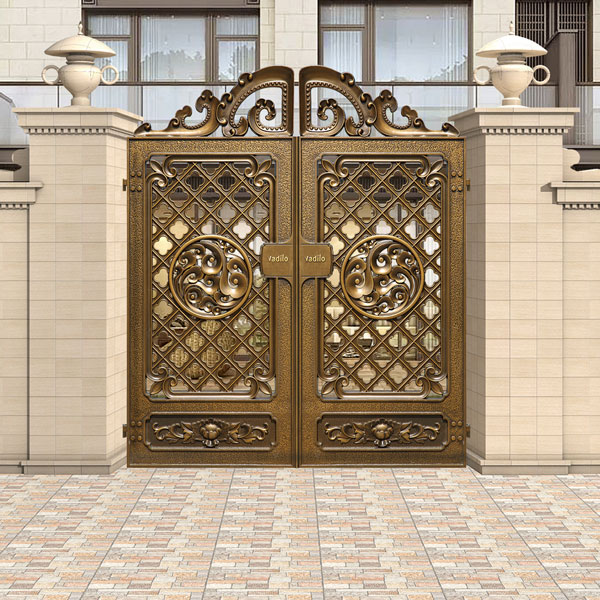 庭院门-祥云瑞气