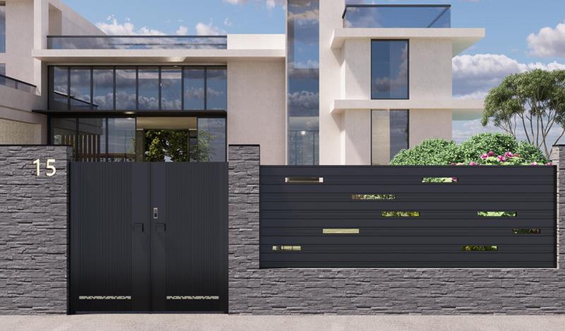 庭院门-流光里003