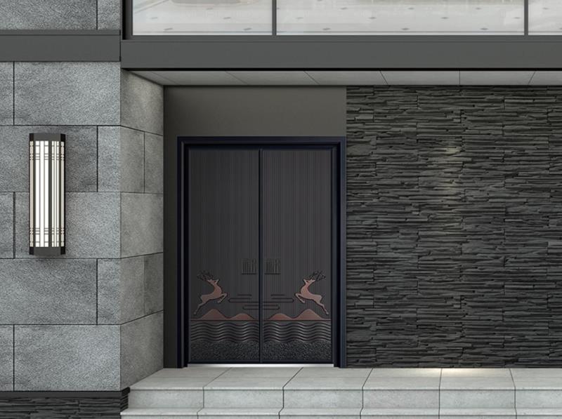 别墅大门-平安福禄HK001