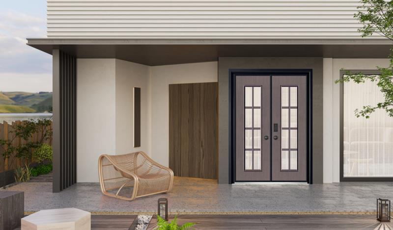 别墅大门-镜花水月-HK003