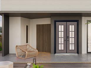 其他 - 别墅大门-镜花水月-HK003