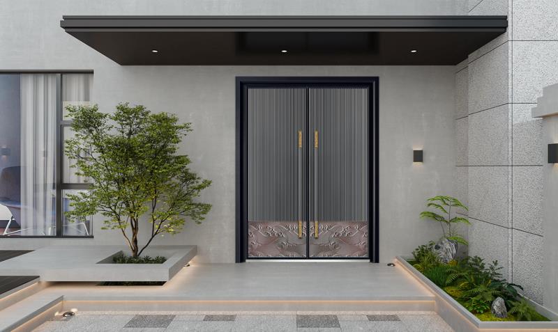 别墅大门-财升水遇HK005