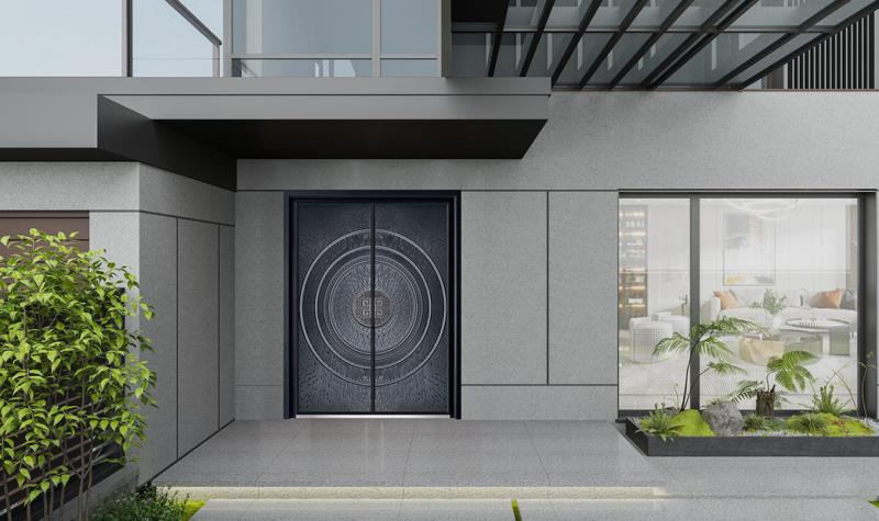 别墅大门-金玉满堂HK004