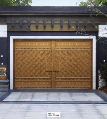 铝艺精铸庭院门系列-中式大门TY-2054