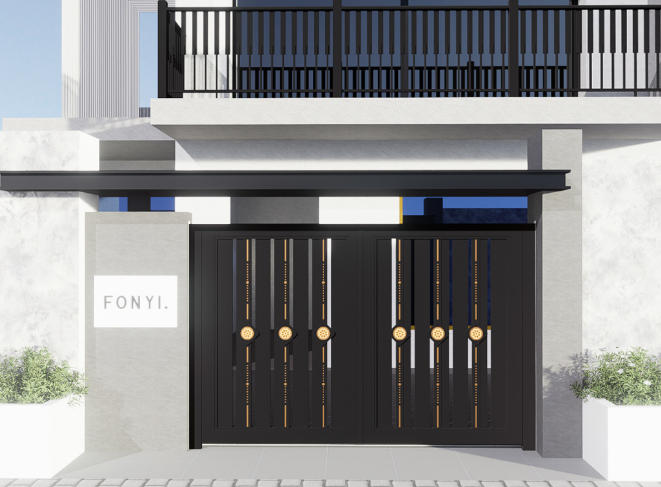 别墅大门-国色天香