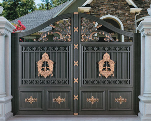 铝艺大门 LJ-8027