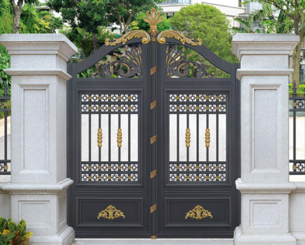 铝艺大门 LJ-8024