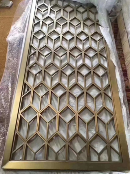 不锈钢屏风 LJ-9003