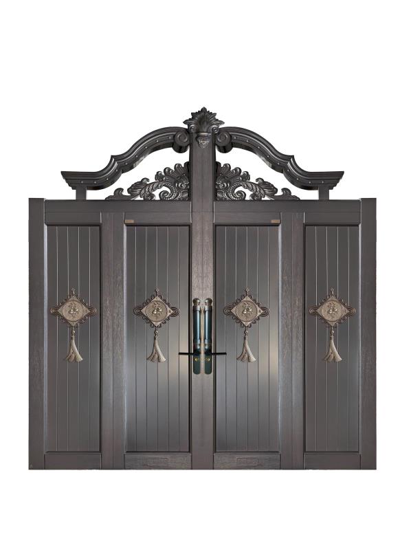 福禄祥瑞-黑金真铜-玄铁灰