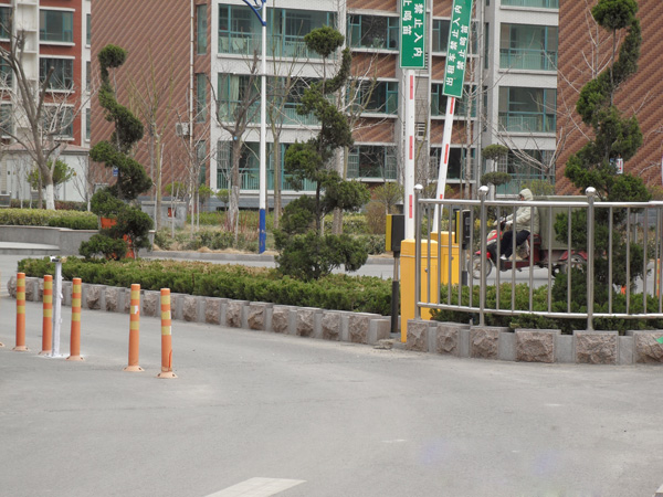 淄博市张店区林家村道闸案例 - 中出网-智能出入口与停车充电门户